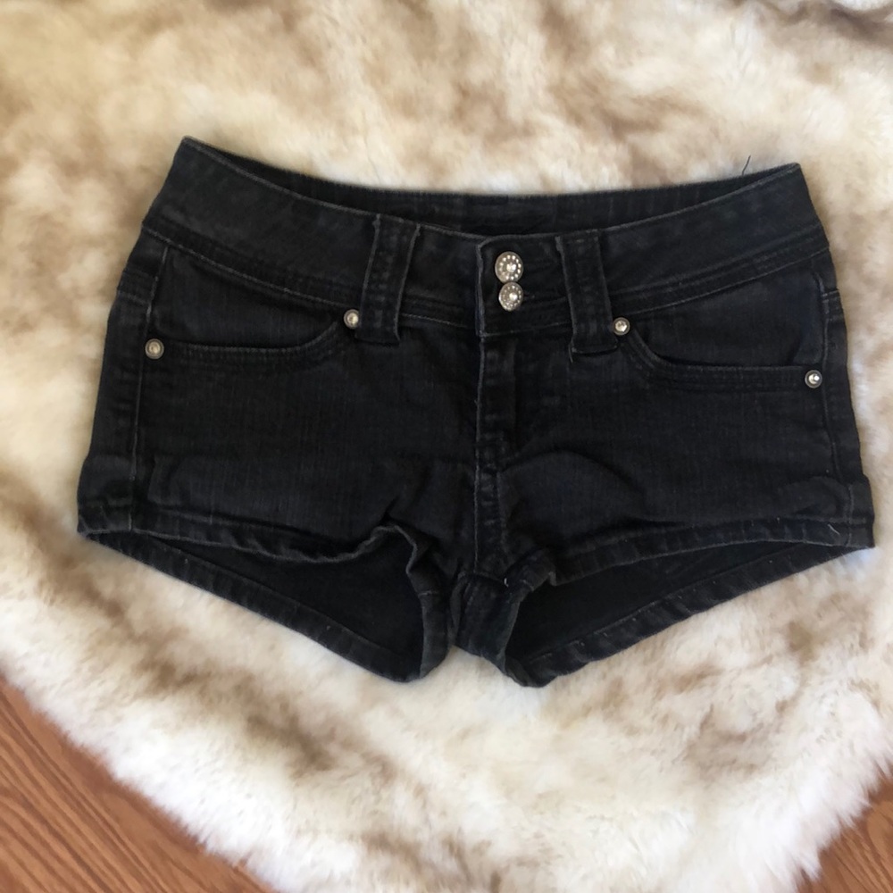 Black Denim Shorts Size small